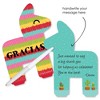 Big Dot of Happiness Let's Fiesta - Shaped Thank You Cards - Fiesta Thank You Note Cards with Envelopes - Set of 12 - 2 of 4