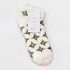 Women's Diamond Cozy Low Cut Socks - Auden™ 4-10 - 2 of 3