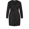 Women's Plus Size Hayley Dress - black | CITY CHIC - 4 of 4