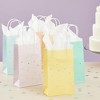 Blue Panda 36 Pack Small Colored Paper Bags with Handles and Tissue Paper for Gender Reveal, Wedding, Birthday, 6 Colors, 9 x 6 x 3 In - 2 of 4