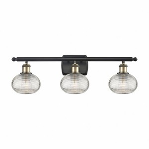 Ithaca - 3 Light Bath Vanity In Industrial Style-8 Inches Tall and 26 Inches Wide - 1 of 1