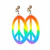 Skeleteen Peace Sign Earrings  - Colorful - 2 of 4