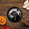 Horseman And Pumpkin With Santa Hat Ornament, Horror Themed Christmas Decor for Halloween Tree| OrnamentallyYou - 4 of 4