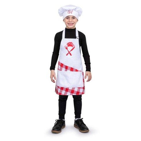 Boy chef sale apron and hat