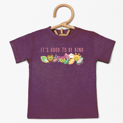 The Juniper Shop Mini Smiley It's Good To Be Kind Aria Toddler Short Sleeve Tee