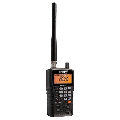 Uniden® Bearcat® Compact Handheld Analog Scanner, BC75XLT in Black