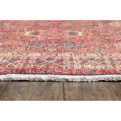 Helena Multi-Color Cotton and Polyester Rectangular Rug