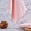 Design Imports Washed Waffle Dishtowel Set/2, Pink Quartz - 3 of 3