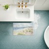 Stupell Industries Seagull By Beach Shore Printed Plush Bath Mat And Bath Rug, Design By Audrey Jeanne Roberts, 18"X30" - 4 of 4