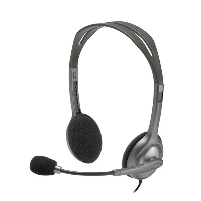Logitech Wired Stereo Headset H111 - Gray