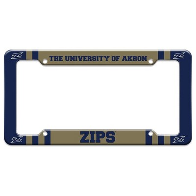 University of Akron Primary Logo License Plate Tag Frame