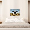 Surrounded By Sunflowers by Lowell Herrero Unframed Wall Canvas - iCanvas - 2 of 3