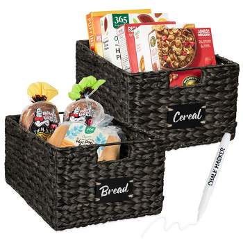 Set of 5 Collapsible Hyacinth Storage Baskets w/ Inserts - 12x12in – Best  Choice Products
