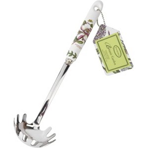 Portmeirion Botanic Garden Pasta Server, Spaghetti Fork for Cooking and Serving Pasta, Magnolia Floral Design, Stainless Steel with Porcelain Handle - 1 of 4