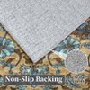 Area Rugs Floral Rug Non Slip Large Living Room Rug Washable Vintage Bohemian Soft Carpet for Bedroom Home Office - 3 of 4