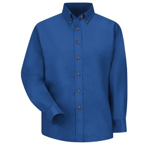 Red Kap Women's Long Sleeve Poplin Dress Shirt - 1 of 3