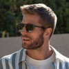 WMP Eyewear Men's Polarized Square Sunglasses - 3 of 4