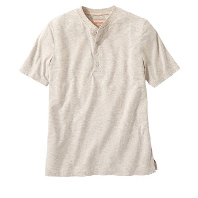 Boulder Creek by KingSize Men's Big & Tall Heavyweight Short-Sleeve Henley Shirt