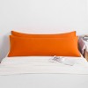 2 Pack Brushed Microfiber Body Pillowcases, Super Soft Body Pillow Cover with Envelope Closure - NTBAY - 4 of 4