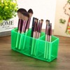 Unique Bargains 3 Compartments Acrylic Large Capacity Office Home Pencil Holders - 4 of 4