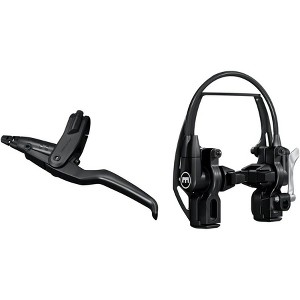Magura HS11 Linear Pull Brake and Lever - Front or Rear, 4-Finger Lever, Black - 1 of 1