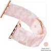 HTUTWOO Apple Watch Band-Fashion Resin iWatch Bands   Compatible with Stainless Steel Buckle for Apple Watch Series 10 9  8  7 6 5 4 3 2 1 Ultra 2 1 - 4 of 4
