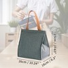Unique Bargains Lunch Bag with Magic Tapes 1 Pc - 2 of 4