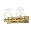 Z-Lite Callista 2 - Light Vanity in  Rubbed Brass - 3 of 4