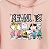 Women's - Peanuts - Peanuts Crew Cropped Graphic Hoodie - 2 of 4