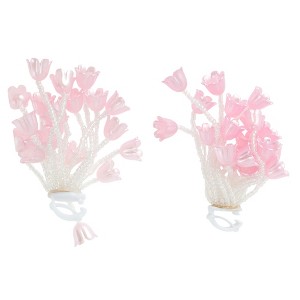 Unique Bargains Flower Design Shoelace Charms 1 Pair - 1 of 4