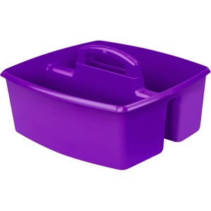 Storex Large Caddy, Purple (Pack of 6) - 1 of 1