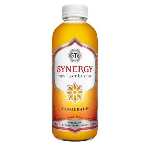 Synergy The Real Kombucha, Gingerade – 16 Fl Oz : Target