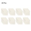 Unique Bargains Microfiber Mini Jewelry Pouch with Band 40 Pcs - 3 of 4