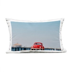 Stupell Industries Red Vintage Car Adventure Outdoor Decorative Throw Pillow, 14 x 20 - 1 of 3