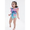 Disney Lilo & Stitch Baby Girls UPF 50+ One Piece Bathing Suit Newborn to Infant - 2 of 4