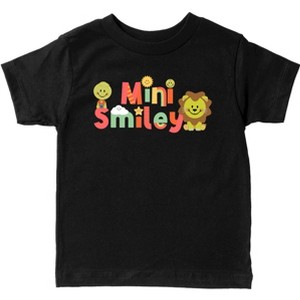 The Juniper Shop Mini Smiley Icons Lion Toddler Short Sleeve Tee - 1 of 4