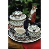 Blue Rose Polish Pottery 943 Zaklady Large Teapot - 2 of 2