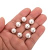 Unique Bargains Plastic Bulk Elegant DIY Crafts Jewelry Making Pearl Pendant 100 Pcs - 3 of 4