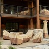 Classic Accessories 64" Verandas Best Waterproof BBQ Grill Cover Beige - 2 of 4