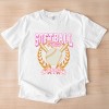 Simply Sage Market Softball Mom Crossed Bats Garment Dyed Tee - 3 of 4