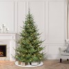Puleo 6.5' Pre-lit Hillside Spruce Artificial Christmas Tree with Clear Lights - 2 of 4