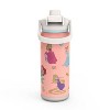 Zak Designs Antimicrobial 20oz Stainless Steel Double Wall Vacuum Beacon Bottle - 3 of 4