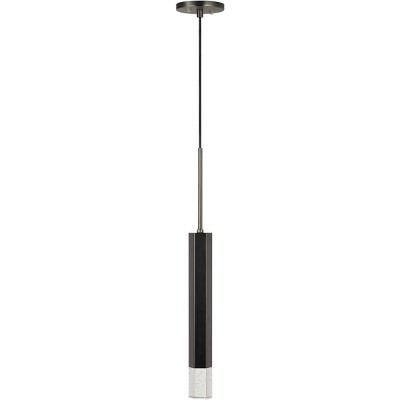 Cal Lighting Troy integrated LED Dimmable Hexagonaluminum Casted 1 Light Pendant With Glass Diffuser