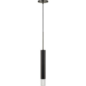 Cal Lighting Troy integrated LED Dimmable Hexagonaluminum Casted 1 Light Pendant With Glass Diffuser - 1 of 3