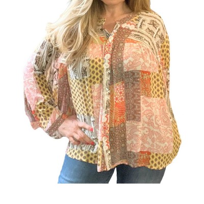 Women's Vintage Pink Blouse - ee:some