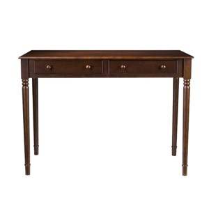 Writing 2-Drawer Desk - Espresso - SEI - 1 of 4