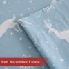 4 Piece Sheet Set, Soft Brushed Microfiber Bed Sheets with 16" Deep Pockets, Easy Care & Wrinkle Free, Includes 1 Fitted, 1 Flat, 2 Pillowcases - 4 of 4