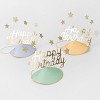 Meri Meri Happy Birthday & Stars Party Hats (Pack of 6) - 2 of 4