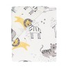 Lambs & Ivy Animal Jungle Soft 100% Cotton Jersey Baby Fitted Crib Sheet - image 4 of 4