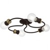 Livex Lighting Bromley 4 - Light Flush Mount in  Bronze/Antique Brass - 2 of 4